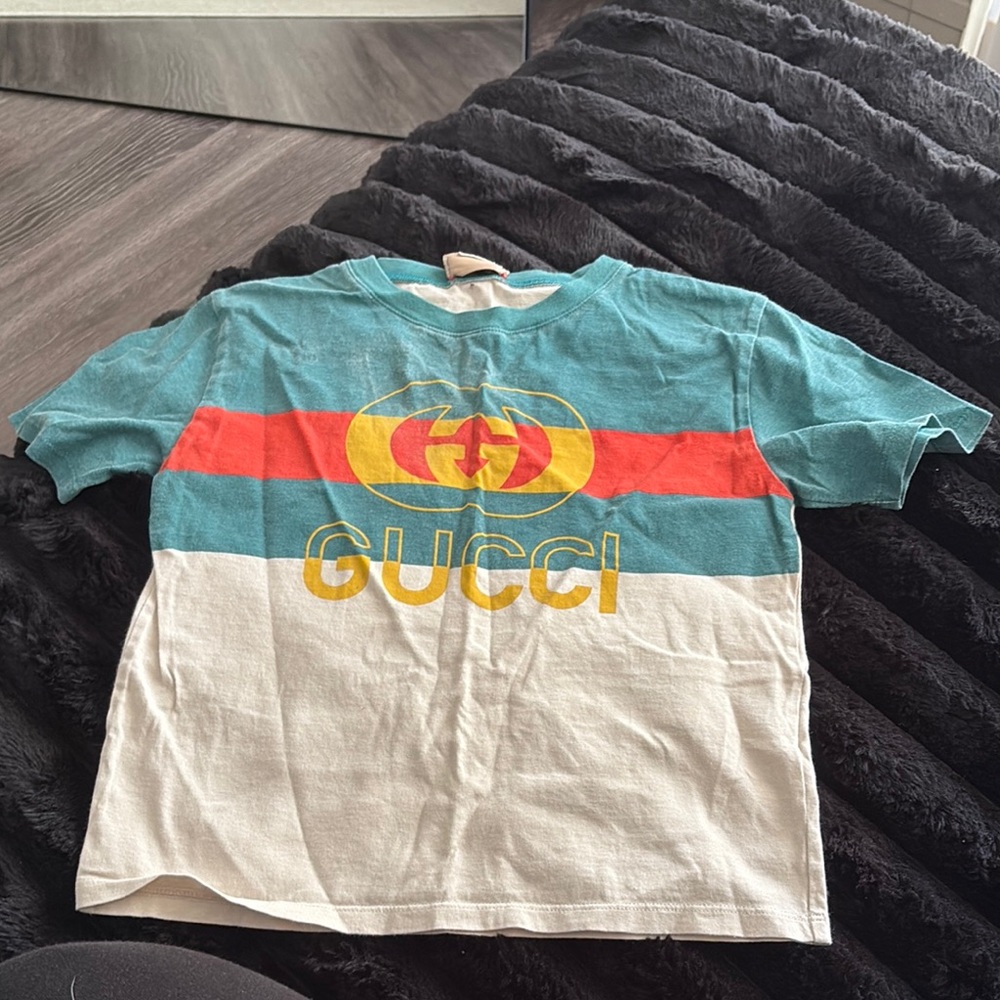 Gucci Kids' Multicolor Logo T-Shirt